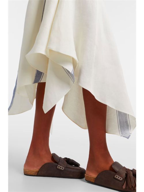 Asymmetrical linen dress JW ANDERSON | DR0524PG1898614